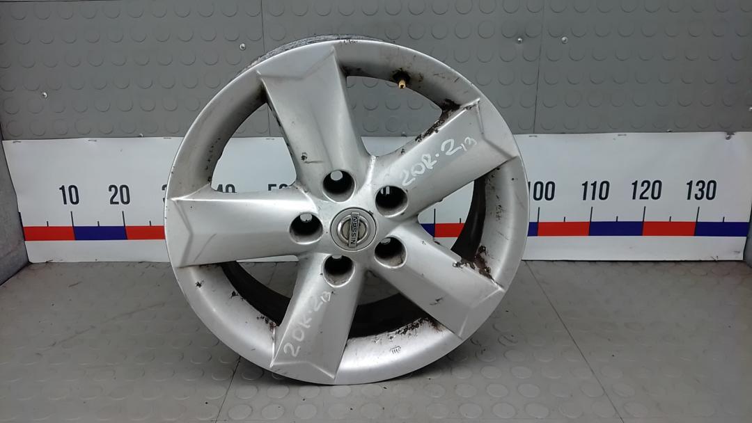 диск литой Nissan Qashqai 1 поколение 2007, 1.6 л., бензин, МКПП, внедорожник 5 дв., D0300JD010 - фото №1