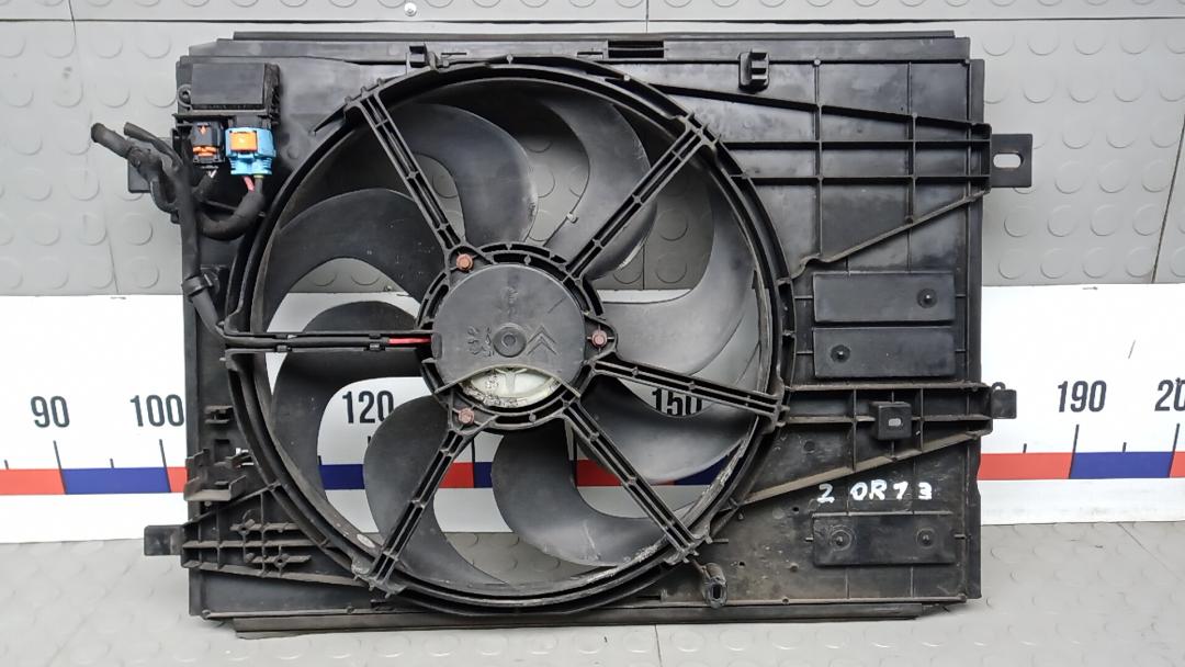 вентилятор радиатора Citroen C4 Grand Picasso 2 поколение 2014, 1.6 л., HDi 8V, дизель, МКПП, минивэн - фото №1