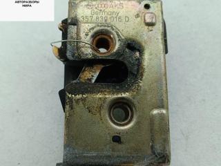 замок двери задней правой Volkswagen Passat B3 1993, 1.8 л., бензин, МКПП, серый, универсал, 357839016D