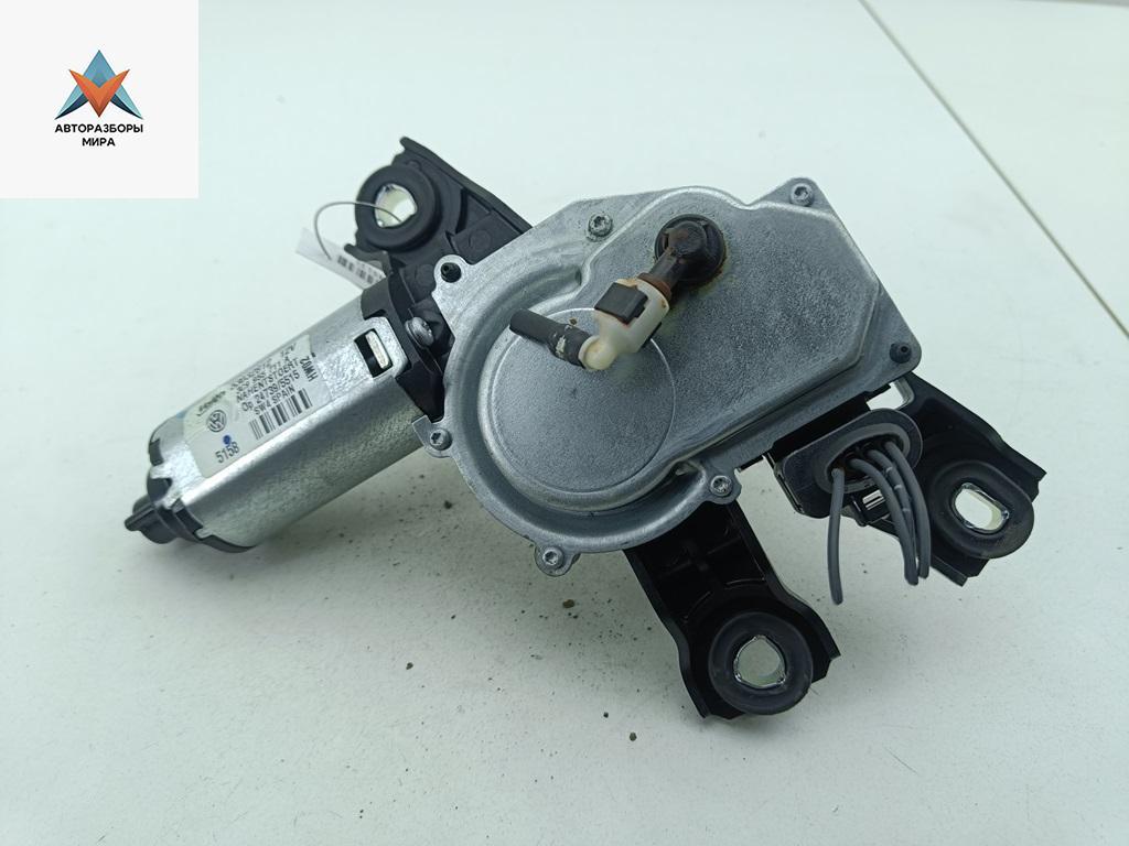 Двигатель стеклоочистителя заднего (моторчик дворников) Volkswagen Passat B6 2008, 1.9 л., дизель, МКПП, красный, универсал, 39955711A - фото №1