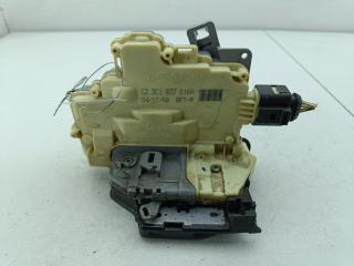 замок двери передней правой Volkswagen Passat B6 2008, 1.9 л., дизель, МКПП, красный, универсал, 3C1837016A
