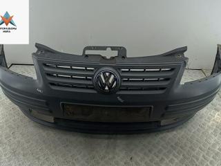 бампер передний Volkswagen Caddy 3 поколение 2005, дизель, белый, фургон, 2K0807178