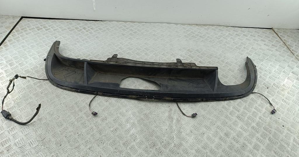 Юбка бампера заднего Volkswagen Passat B7 2013, 2.0 л., дизель, МКПП, чёрный, универсал, 3AF807521A