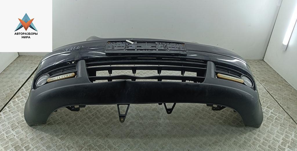 бампер передний Volkswagen Touran 1 поколение 2005, дизель, чёрный, минивэн, 1T0807221 - фото №1