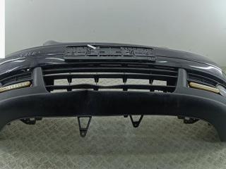 бампер передний Volkswagen Touran 1 поколение 2005, дизель, чёрный, минивэн, 1T0807221