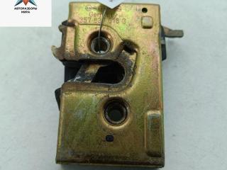 замок двери передней правой Volkswagen Passat B4 1995, 1.6 л., бензин, МКПП, синий, универсал, 357837016G