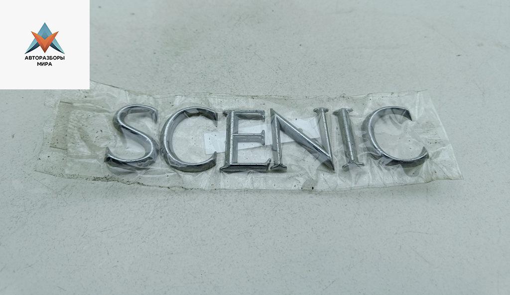 эмблема Renault Scenic 2 поколение 2005, 1.6 л., бензин, МКПП, серый, минивэн - фото №1