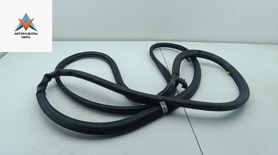 уплотнитель двери Audi A4 B7 2004, 2.0 л., бензин, МКПП, синий, седан - фото №1