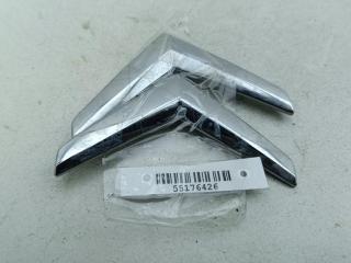эмблема Citroen C3 (FC/FN, 2008, 1.1 л., бензин, МКПП, красный, хетчбэк 5 дв., 9656180480