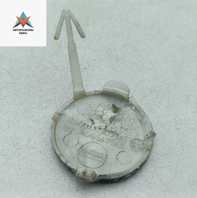 заглушка (решетка) в бампер Peugeot 307 1 поколение 2004, 2.0 л., бензин, МКПП, чёрный, универсал, 9640533177 - фото №1