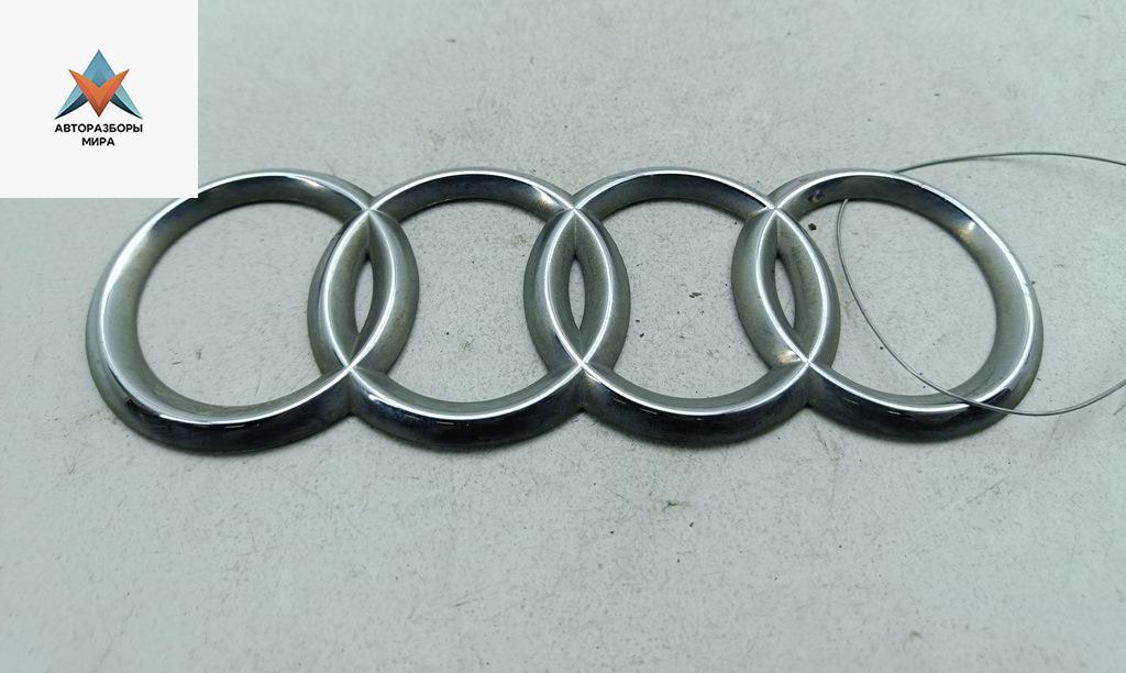 эмблема Audi 100 4A/C4 1992, 2.3 л., бензин, МКПП, белый, седан - фото №1