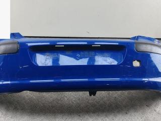 бампер задний Peugeot 307 1 поколение 2002, синий, хетчбэк 3 дв., 9634015177