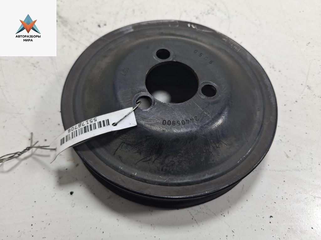 шкив помпы Opel Zafira 2 поколение (B) 2006, 1.8 л., бензин, МКПП, серый, минивэн, 24405900 - фото №1