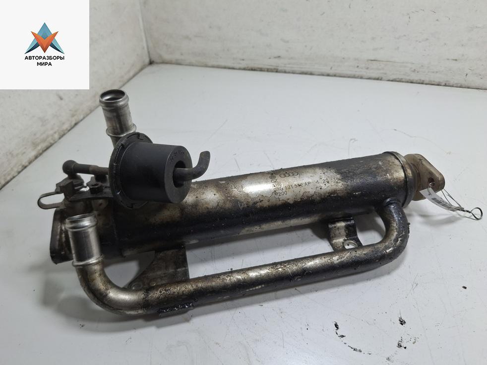 охладитель EGR / Радиатор EGR Volkswagen Passat B6 2007, 2.0 л., дизель, АКПП, синий, универсал, 03G131512AP - фото №1
