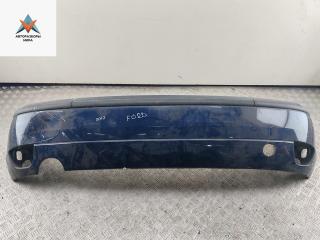 бампер задний Ford Focus 1 поколение [рестайлинг] 2003, синий, хетчбэк 3 дв.