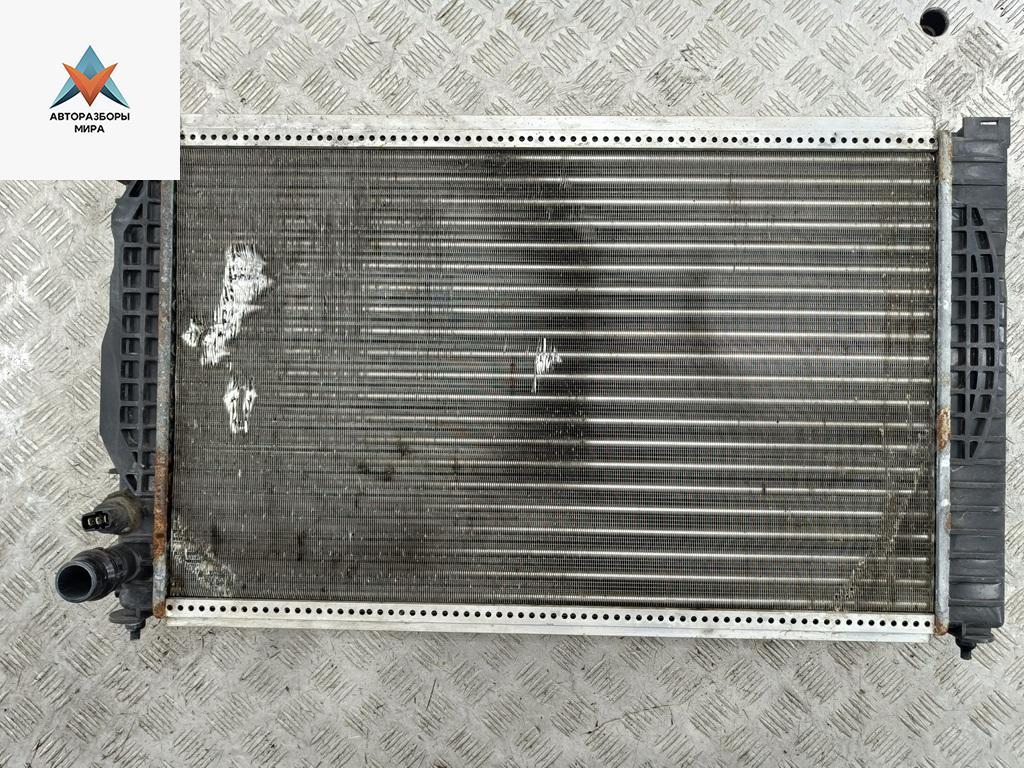 радиатор охлаждения Volkswagen Passat B5 1999, 1.9 л., дизель, МКПП, серый, универсал - фото №1
