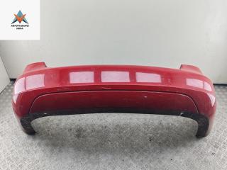 бампер задний Skoda Fabia 2 поколение (5J) 2009, красный, универсал, 579807421