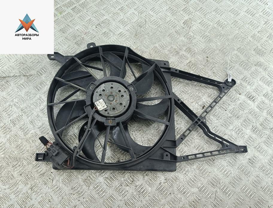 вентилятор радиатора Opel Astra G 2002, 1.6 л., бензин, МКПП, белый, универсал, 90570735 - фото №1