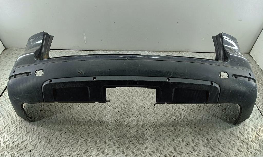 бампер задний Volkswagen Touareg 2003, чёрный, внедорожник 5 дв., 7L6807421