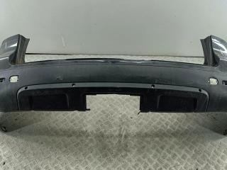 бампер задний Volkswagen Touareg 2003, чёрный, внедорожник 5 дв., 7L6807421
