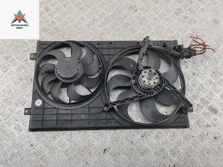 вентилятор радиатора Volkswagen Golf 4 поколение 1999, 1.6 л., бензин, МКПП, синий, хетчбэк 5 дв., 1J0121207H