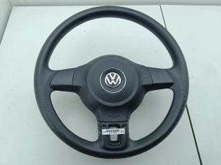 руль Volkswagen Golf 6 поколение 2011, 1.6 л., дизель, МКПП, белый, хетчбэк 5 дв.