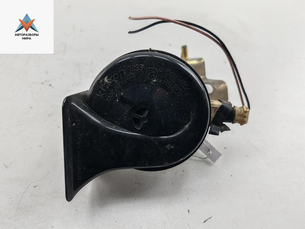 сигнал (клаксон) Fiat Stilo 1 поколение 2003, 1.6 л., бензин, МКПП, чёрный, хетчбэк 5 дв., 0092018 - фото №1