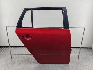 дверь сдвижная Skoda Fabia mk2 (5J) 2009, красный, универсал