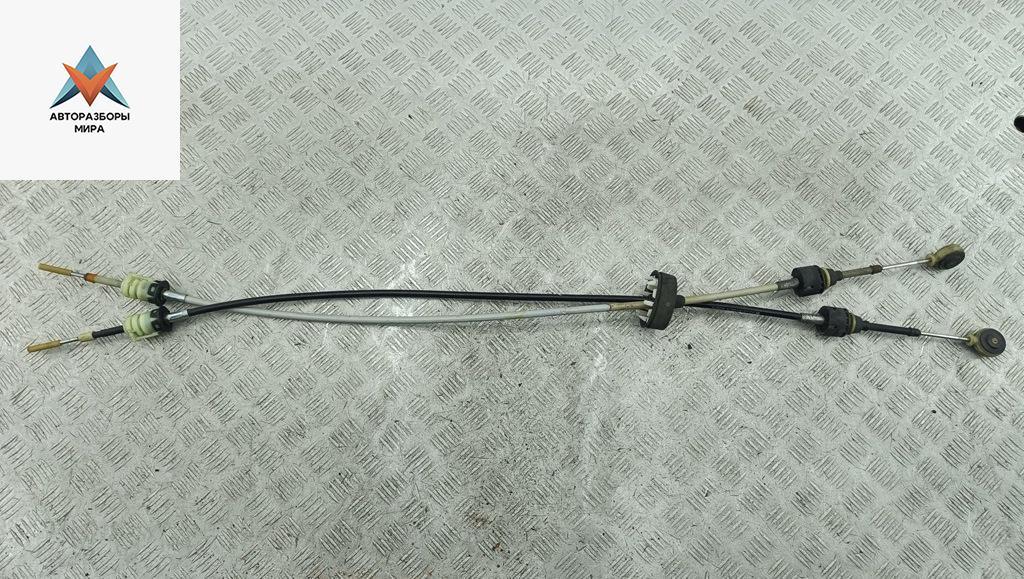 трос кулисы КПП Opel Zafira 2 поколение (B) 2006, 2.2 л., бензин, МКПП, серый, минивэн, 55351948EX055R - фото №1