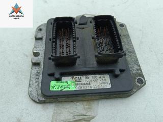 ЭБУ Opel Astra G 1999, 1.8 л., бензин, МКПП, синий, универсал, 90560476
