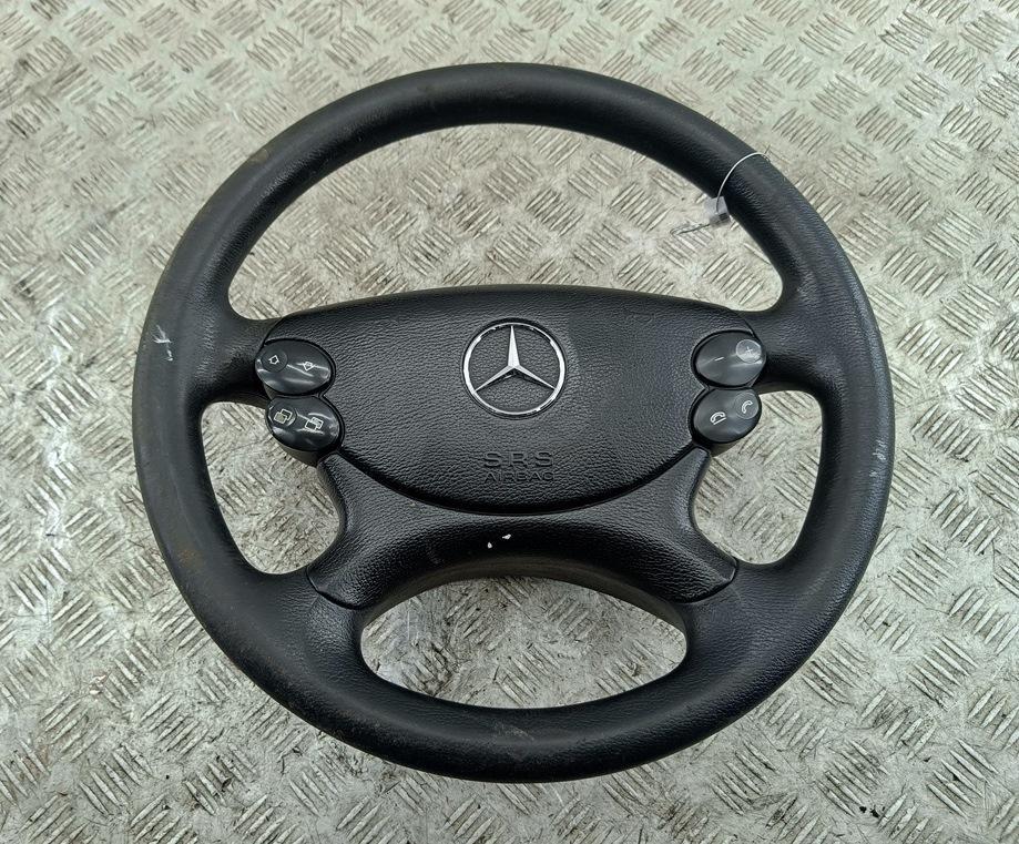 руль Mercedes-Benz E W211 2007, 2.2 л., дизель, АКПП, жёлтый, седан, 2194603503