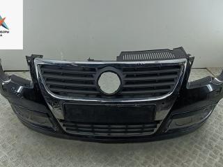 бампер передний Volkswagen Passat B6 2008, дизель, чёрный, универсал, 3C0807221C