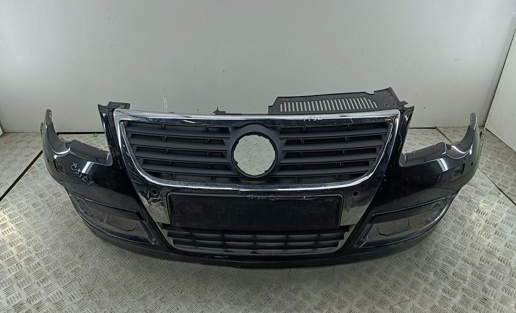 бампер передний Volkswagen Passat B6 2008, дизель, чёрный, универсал, 3C0807221C