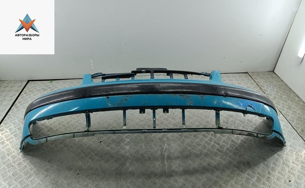 бампер передний Volkswagen Passat B5 1999, дизель, синий, универсал, 3B0807231 - фото №1