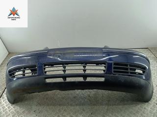 бампер передний Volkswagen Bora 1 поколение 2000, бензин, синий, седан