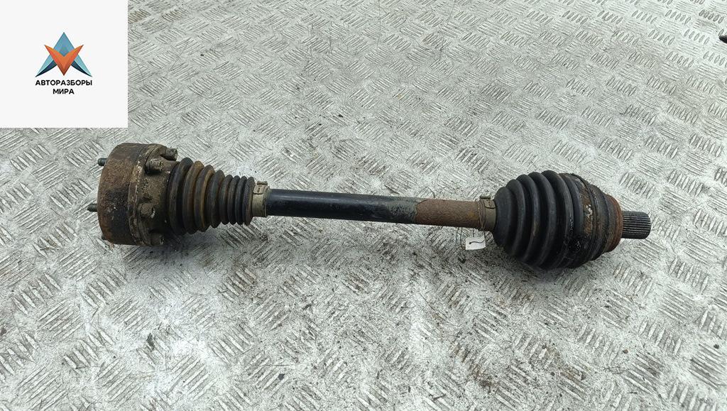 полуось передняя левая (приводной вал, ШРУС) Skoda Octavia mk2 (A5 1Z) 2007, 1.9 л., дизель, МКПП, серый, универсал - фото №1