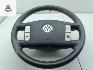 руль Volkswagen Touareg 1 поколение 2003, 2.5 л., дизель, АКПП, чёрный, внедорожник 5 дв., 3D0419091