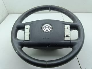 руль Volkswagen Touareg 1 поколение 2003, 2.5 л., дизель, АКПП, чёрный, внедорожник 5 дв., 3D0419091
