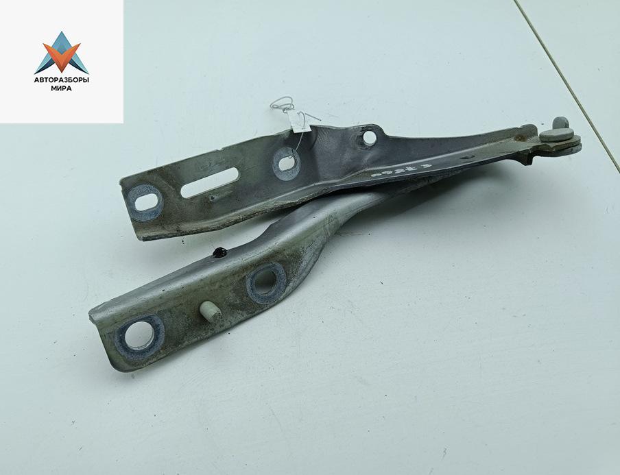 петля капота правая Peugeot 307 1 поколение 2003, серый, универсал, 9636473480 - фото №1