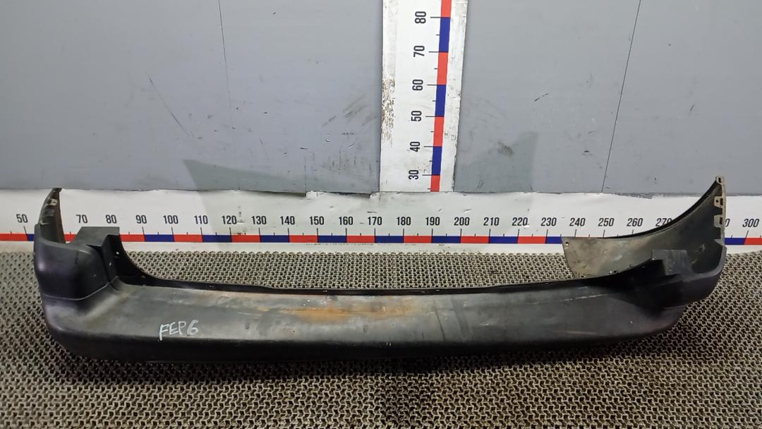 бампер задний Peugeot Partner 2 поколение (B9) 2010, 1.6 л., дизель, МКПП - фото №1