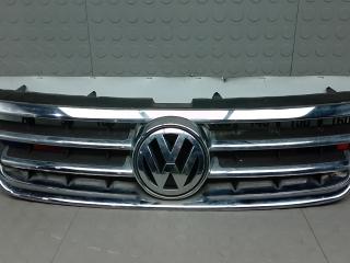 решетка радиатора Volkswagen Touareg 1 поколение 2005, 2.5 л., дизель, АКПП, внедорожник 5 дв.