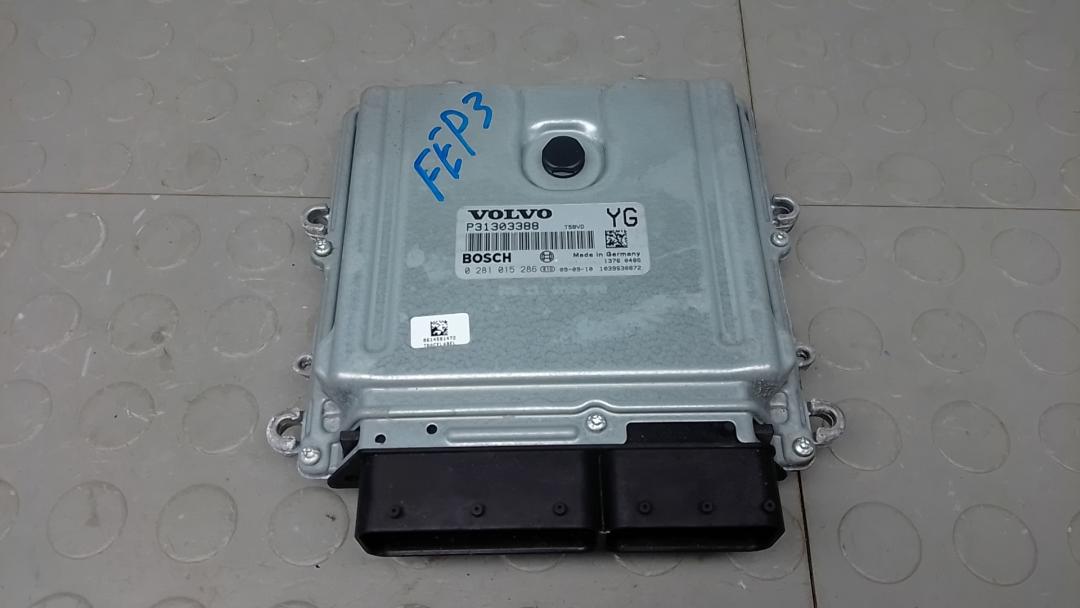 ЭБУ Volvo XC60 1 поколение 2010, 2.4 л., дизель, МКПП, внедорожник 5 дв., 0281015286 - фото №1