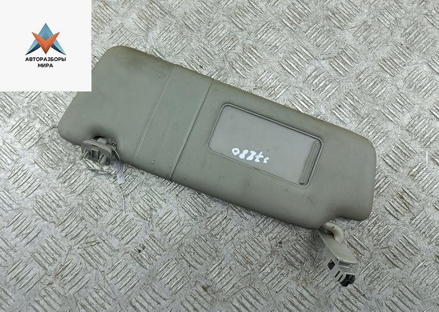 козырек солнцезащитный Audi A4 B6 2001, 1.8 л., Ti, бензин, МКПП, чёрный, седан, 8E0857551 - фото №1