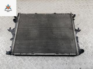 радиатор охлаждения Volkswagen Touareg 1 поколение 2003, 2.5 л., дизель, АКПП, чёрный, внедорожник 5 дв., 7L6121253