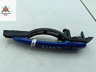 ручка наружная передняя правая Peugeot 307 1 поколение 2002, 1.6 л., бензин, МКПП, синий, хетчбэк 3 дв., 9639876380, 9634768280