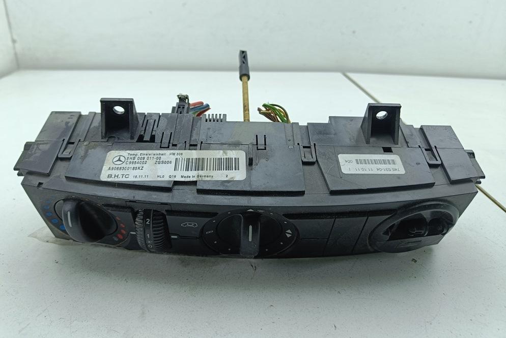 блок управления печки / климат-контроля Mercedes-Benz Sprinter W906 2011, 2.2 л., дизель, МКПП, синий, микроавтобус, A9068300185