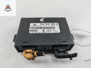 блок управления парктрониками Volkswagen Touareg 1 поколение 2003, 2.5 л., дизель, АКПП, чёрный, внедорожник 5 дв., 7L0919283D