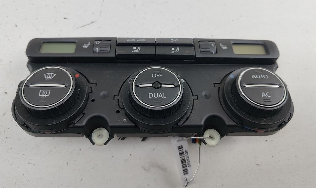 блок управления печки / климат-контроля Volkswagen Passat B6 2007, 2.0 л., дизель, МКПП, коричневый, универсал, 74677581