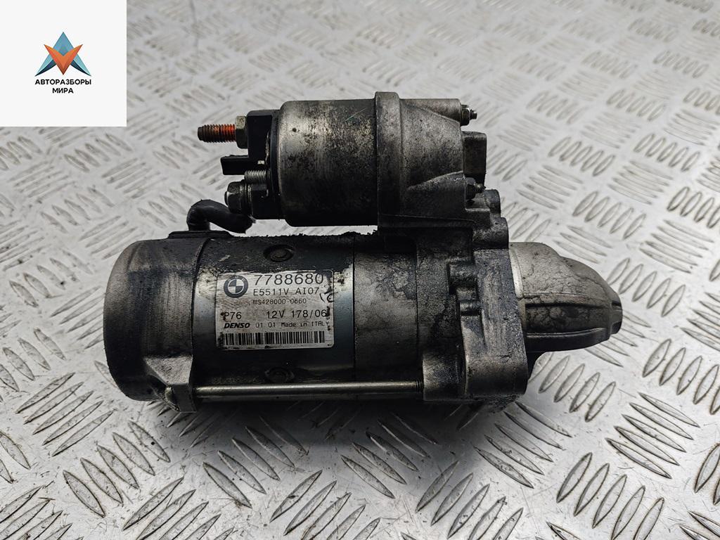 стартер BMW 5 серия E60/E61 2006, 2.5 л., дизель, АКПП, чёрный, универсал, 7788680 - фото №1