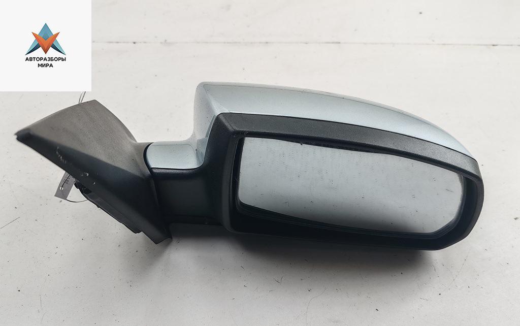 зеркало правое Kia Rio 2 поколение 2005, 1.6 л., бензин, МКПП, серый, хетчбэк 5 дв. - фото №1